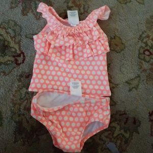 Carters 2 piece 12 month bathing suit